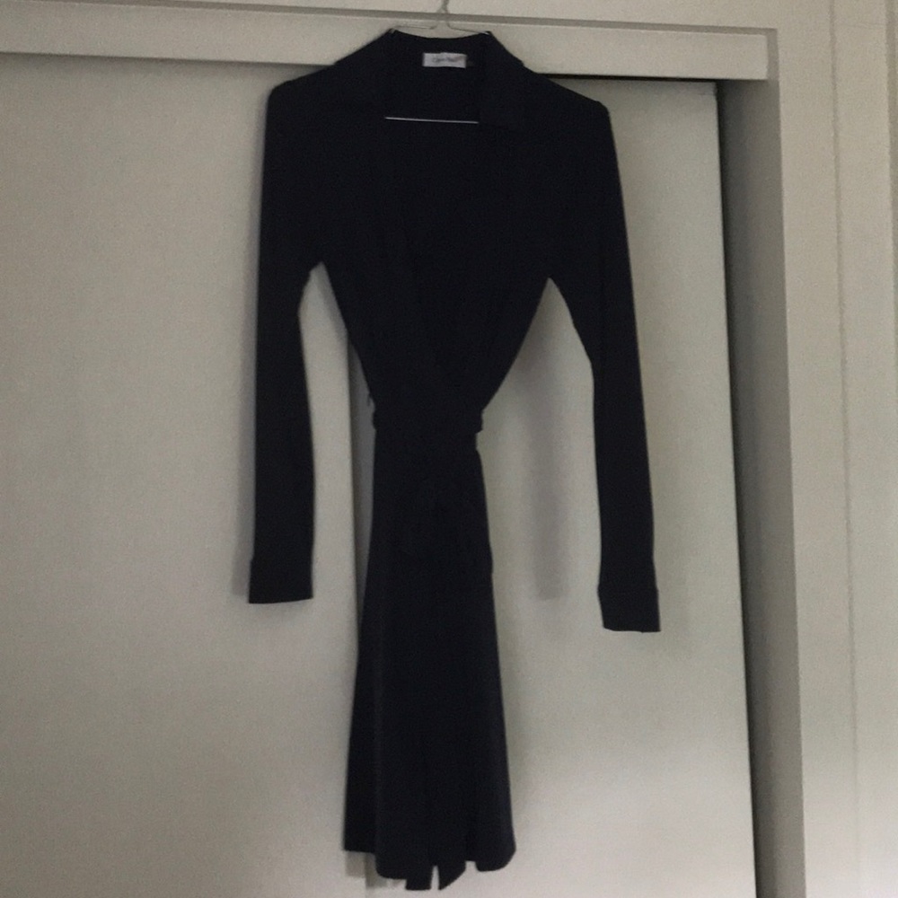 Calvin Klein wrap dress
